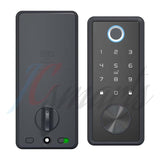 Remote fingerprint password password lock TTLOCK auxiliary lock indoor wooden door smart card door lock