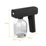 500ml/17oz Wireless Electric Sanitizer Sprayer Blue Light Nano Steam Water Spray Gun Home Office Disinfection Machine Atomizer