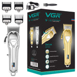 Cord/cordless professional hair clipper all metal barber hair trimmer beard electric hair cutting machine men haircut adjustable