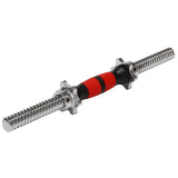40CM Chrome Threaded Dumbbells Bars Adjustable Dumbbell Bar Handles Weight Lifting Equipmentt for Workout Training Gym