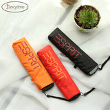 4 Colors Pencil Umbrella Small Pocket Folding Ultra-thin Light Mini Umbrella Rain Women Umbrella for Men Sun Rain Gear Parasol