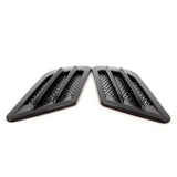 2 Pcs Car Styling DIY Car 3D Shark Gill Side Air Vent Fender Cover Hole Intake Duct Flow Grille Decoration Sticker