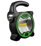 30W Portable Mini Flashlight COB Work Light Mini Handheld Lantern Outdoor Emergency Light (Excluding Battery)