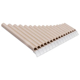 16 Pipe Pan Flute Panpipes C Key Pan Pipes for Beginners Students with Mouthpiece Carry Bag
