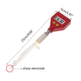 Food Ph Tester Digital Ph meter Sharp Glass Electrode for Water Milk Cheese Soil Food
