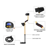 Metal Detector MD3010II Underground Metal Detector Pinpointer Gold Digger Treasure Hunter Metal Finder Treasures Seeking Tool
