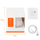 Smart Music White Noise Voice Sensor Rechargeable Baby Infants Therapy Sound Machine Sleep Soother Portable