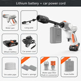 Wireless High-pressure Car Washer Portable Car Water Gun Home Use Lithium Battery Charging Car Power Converter Car Wash Artifact