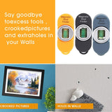 Magnetic Wall Stud Finder & Level Detector for Steel Nails, Screws, Fasteners in Stud Walls, Plasterboard Drywall, Wood F04 21