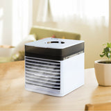 Personal Air Cooler Portable USB 3 Speed Air Conditioner Fan Desktop Mini Air Cooling Fan Humidifier for Home Office