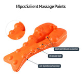 Cervical Vertebra Massage Board Brace Back Stretching Device Massager Board for Back Traction Straight Spine Back Relax Healthy