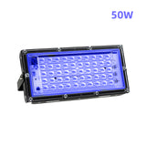 ALIEN 50W 100W LED UV Black Lights Stage Blacklight Ultraviolet Flood Effect Light for Halloween Xmas Dance DJ Disco Party Bar