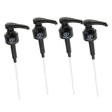 4 Pcs Coffee 1 Liter Dispenser Syrup Pump Black Liquid Dispenser for Monin Syrup 10Ml Juice Bottle Dispenser Pump