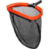 Pool Skimmer Net,17inch Swimming Pool Cleaning Tool Leaf Rake Fine Mesh Deep Bag, Fits Standard Swimming Pool Pole