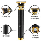 Men's Hair Trimmer Baldheaded Hair Clipper Electric Cordless Shaver Barber Precision Finishing Hair Cutter Beard Shaving Machine