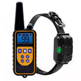 Electric Remote 800m Control Dog Training Device LCD Display IP67 Waterproof Beep/Vibration/Electric Shock All Size Dog Collar