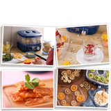 Dried Fruit Vegetables Herb Meat Machine Household MINI Food Dehydrator Pet Meat Dehydrated 5 trays Snacks Air Dryer EU