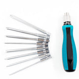 9-in-1 Precision Screwdriver Bit Set Handle Multi-function Screwdriver Magnetic Screwdriver