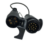 Adapter Connector Car Accessories Connector Plug 13 Pin to 7 Pin Trailer Light Extension Adaptor Socket Plug Caravan Towing