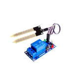 10PCS/LOT NEW DC 12V soil moisture sensor relay control module Automatic watering of the humidity starting switch