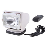 35W Xenon HID Remote Control Spotlight Truck Car Boat Search Light White