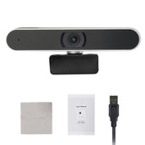 USB Webcam Web Camera 1080P Plug-N-Play Laptop Web Cameras Desktop Webcams With Microphone For Live Class Conference