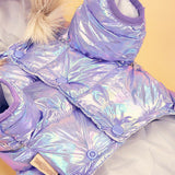Warm Dog Clothes Winter Thick Fur Pet Puppy Jacket Coat Waterproof Dog Costume Clothing Small Medium Large Dogs