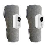 Electric Leg Massager Wireless with Air Compression Rechargeable for Pain Relief Calf Muscle Fatigue Relax Hot Compress Massage