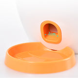 Tennis Launcher Pet Dog Feeding Interactive Toy Automatic Throwing Machine for Food Reward with 2 Balls Slow Feeder for Dogs
