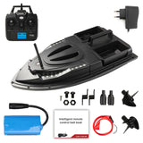 500m RC Fishing Bait Boat Dual Motor Fish Finder 1.5KG Loading Automatic Cruise Low Battery/Disconnection Reminder for Fishing