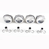 4Pcs Piston &amp; Ring φ22mm Fit For VW Golf R20 MK6 Polo Scirocco R Audi S1 S3 CDLC CDLF CDLG AUDI CDLA CDMA CDLB