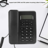 Telefono inalambrico KX-T6001CID Fixed Telephone Home Wired Landline Business Office Corded Desk Phone ABS telefono fijo