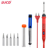 JCD 80W Soldering Iron 908U Update Multi-function Button Adjustable Temperature Soldering Station LCD Lighting Display Iron 908