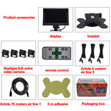 4 Channels 7/10 inch blind spot alarm detection BSD reversing DVR Monitor 1080P Vehicle Reverse Backup Recorder For Bus Truck
