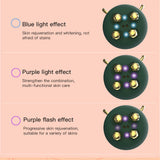 4 in 1 Facial Massager RF EMS with 4D Massage Head Facial Lifting Rotating Wrinkle Remove Tighten Anti Wrinkle Massager for Face