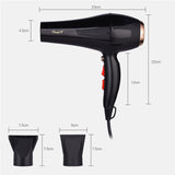 CkeyiN Professional Hair Dryer Low Noise Blow Dryer Ceramic Blade Electric Hair Clipper Cordless Corded Dual Use Hair Trimmer