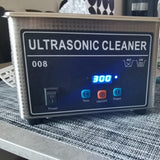 Ultrasonic Cleaner,Detachable Tank and Time Setting Multi Purpose Cleaner for Jewelry Glasses Cleaner Machine EU Plug