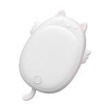D0AD Cute Cartoon Shape Mini Electric Hand Warmer USB Rechargeable 4000mAh Power Bank Charger Pocket Winter Heater Gifts for