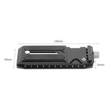 Aluminum Alloy Quick Release Plate With M4,1/4 Screw Holes 38Mm Type For DJI Ronin RS2/RSC2 Stabilizer For Manfrotto