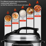 Multifunction Electric Pressure Cookers Soup Porridge Rice Heating Meal Heater Kitchen 6L Intelligent Pressure Cooker for Home