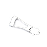 Jazz Guitar Bridge Trapeze Tailpiece Bridge for 6 String Electric Bass Guitar Replacement Accessories