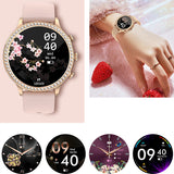 I70 Fashion Ladies Smart Watch Large Screen BT Call Custom Dial AI Voice Assistant Heart Rate Health Monitoring Smartwatch
