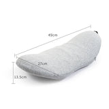 Bed Lumbar Pillow Lumbar Pad Pregnant Women Sleep Memory Foam Lumbar Support Pillow Sleep Lumbar Pad Car Seat Lumbar CushionSoft