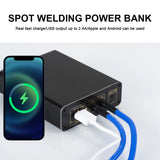 Mini Spot Welding Machine 5 Gears Adjustable Fast Charge DIY Spot Welding Machine for 18650 Battery Welder with Welding Pen