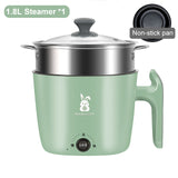 Electric Rice Cooker Household 220V Hot Pot For Students Dormitory Multi-functional Electric Cooking Machine Non-stick Pan