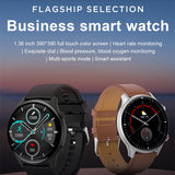Smart Watch SK10 Men Business Bluetooth Call Wirelss Charging Music Play Sports Smartwatch Fitness Tracker Heart Rate