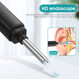 4.5mm WiFi Ear Pick HD Endoscope Luminous Ear Wax Removal Tool Personal Health Care Oral Nose Inspection Camera Visual Otoscope