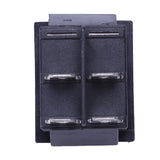 5 x Red Illuminated Light On/Off DPST Boat Rocker Switch 16A/250V 20A/125V AC