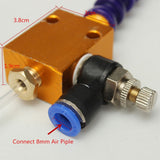 Drill Milling Mist Coolant Spray System Engraving Machine Nozzle Metal Lubrication Grind DIY Heavy Duty CNC Lathe 8mm Air Pipe