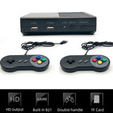 RS-95 HD Video Game Console HDMI-Compatible Output Built-in 821 Classic Retro Games Dual Wired Controller TV Game Console